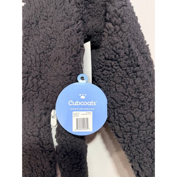Cubcoats Convertable Full Zip Fleece Jacket Turns into a Stuffie Sz 8 - Picture 2 of 4